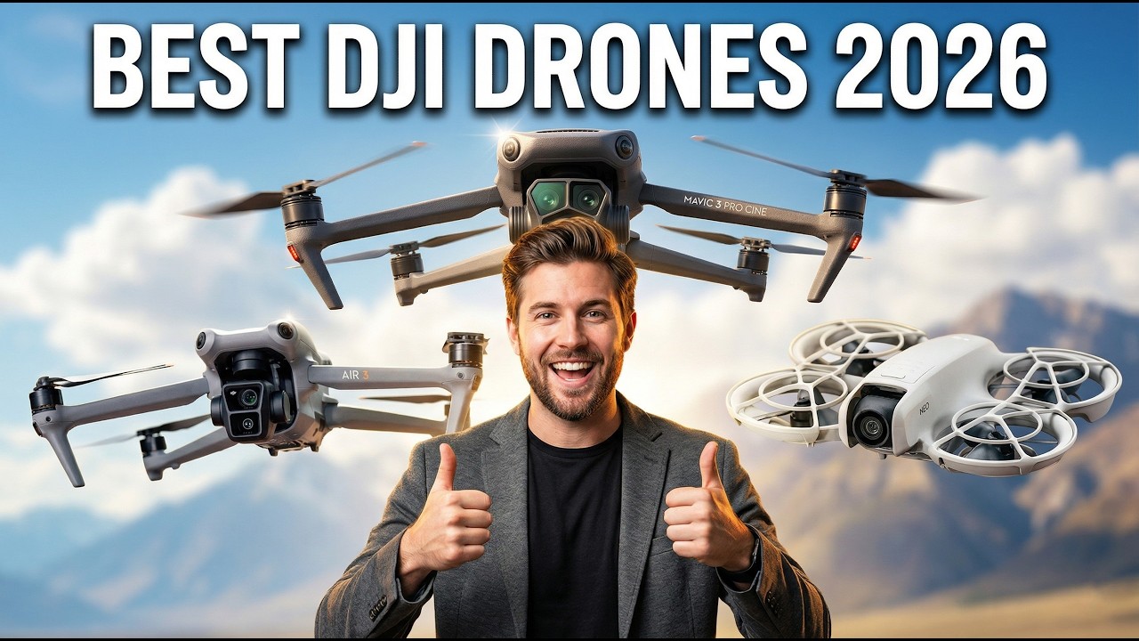 Best DJI Drone 2026 [Watch This Before You Make a Choice!] - YouTube
