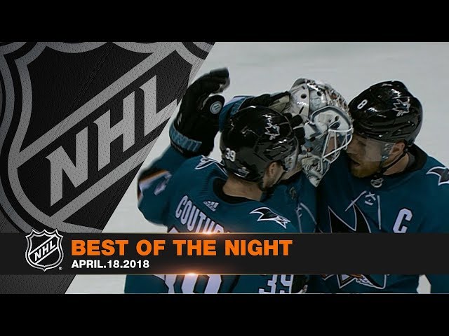 Sharks complete series sweep, Forsberg nets gorgeous tally