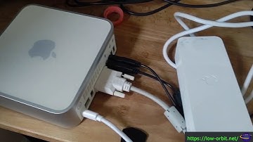 UPDATE 1: Ancient Mac Mini A1176 - It Works!