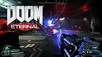 DOOM Eternal Plasma Rifle Gameplay - The Plasma Rifle is Badass