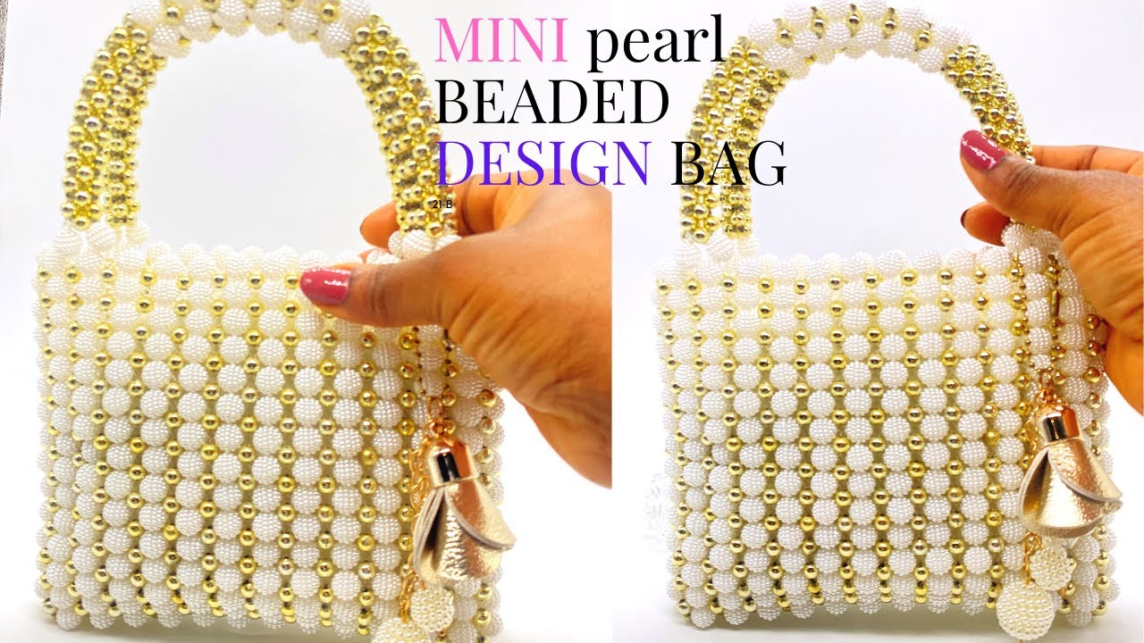  Handmade DIY 1ltem Bag Pearl Chain Large Beads Chain