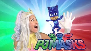 Pj Masks Catboy Gekko Owlette Romeo Luna Girl Daddy Finger Song Finger Family Song
