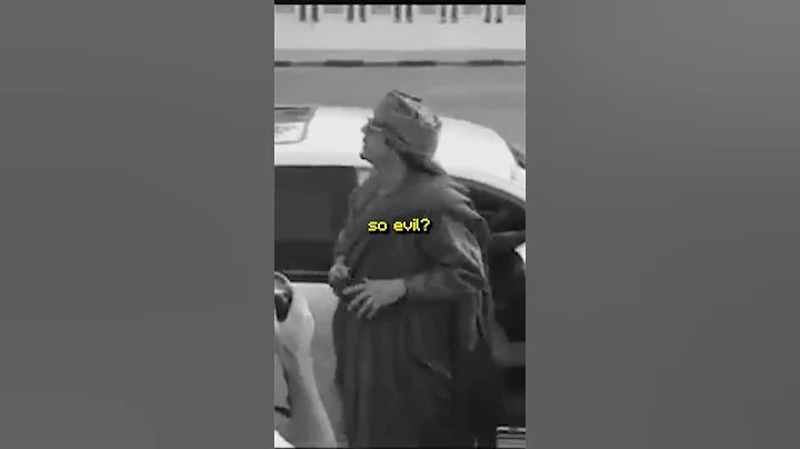 Evil Things Gaddafi Did