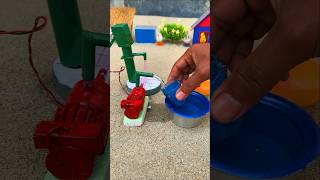 Mini hand water pump science project #shortvideo #miniscienceproject #shortsfeed