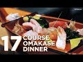 17 Course Omakase Dinner at Teppei Restaurant