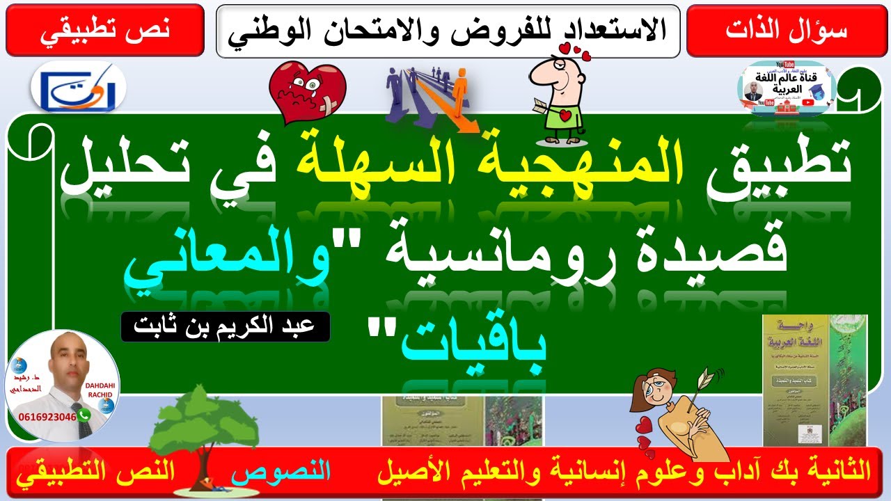 تطبيق المنهجية السهلة في تحليل والمعاني باقيات