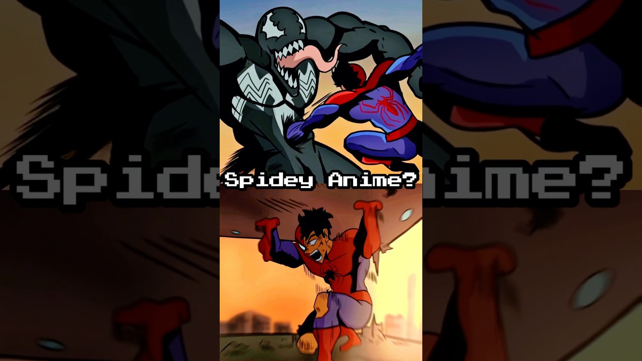 I VOICED this PEAK Spider-Man Anime clip😳🔥