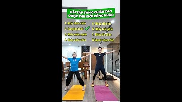 Tổng hợp những bài tập tăng chiều cao | Dược sĩ Thắng