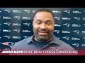 Jerod mayo postdraft press conference  2024 new england patriots nfl draft