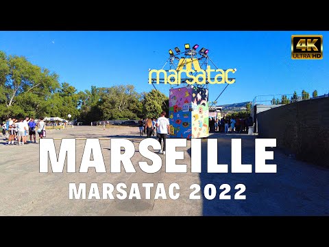 [4K]??Marseille,FRANCE - Walking or jumping with me at Marsatac festival-Joanna,Central Cee & Laylow