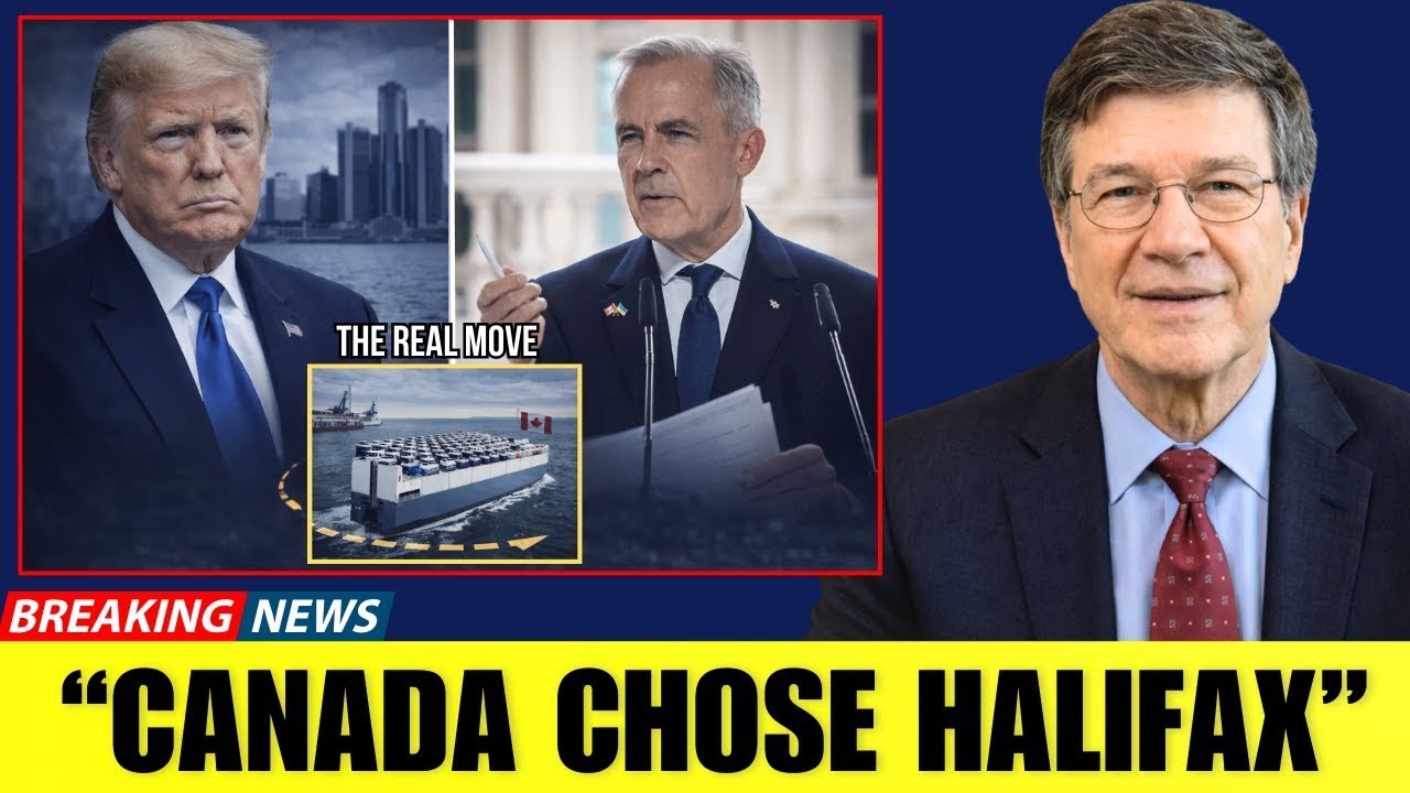 5 MIN AGO: Canada Redirects $400B EV Market Through Halifax Port — Detroit COLLAPSES