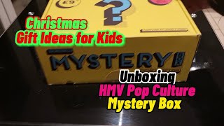 Unboxing Pop Culture MYSTERY BOX by HMV | Christmas Gift Idea for Kids.