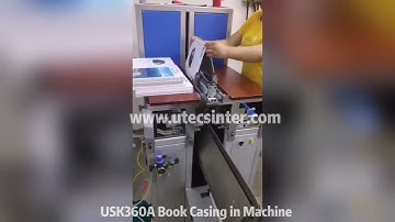YC360 Hard Cover Book Pressing and Creasing Machine