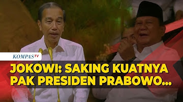 [FULL] Pidato Jokowi di HUT ke-17 Gerindra: Tak Ada yang Berani Kritik Presiden Prabowo