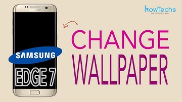 Samsung Galaxy Edge 7 - How to change Wallpaper, Themes, Icons