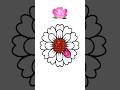 Flower drawing #drawingtutorial #stepbystep