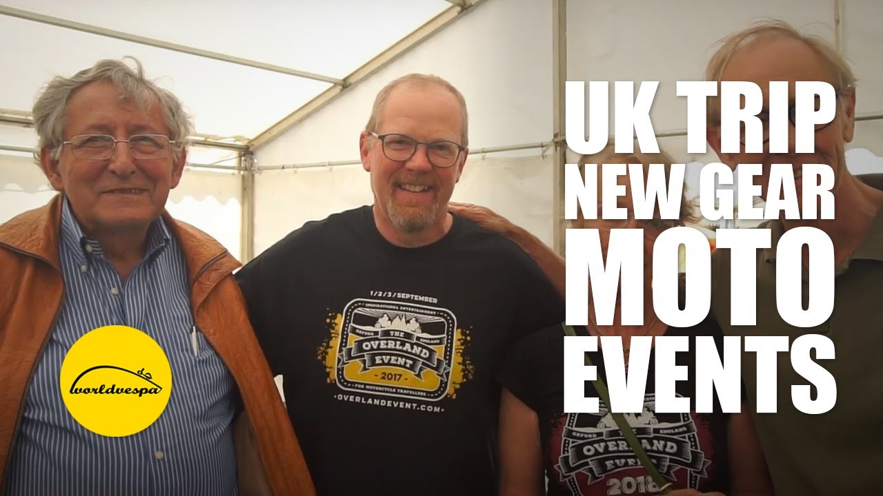 UK trip and new gear (Overland Event & Mersea Island Scooter Rally)