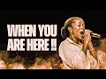 MIN SANDRA BOAKYE DUAH SINGS WHEN YOU ARE HERE mp3