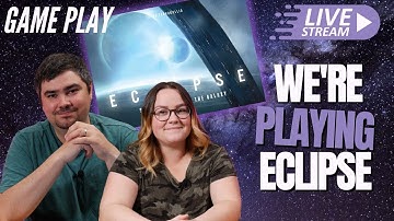 Eclipse Second Dawn for the galaxy | Live Board Game Playthrough