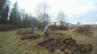 How to build a pump track in two minutes