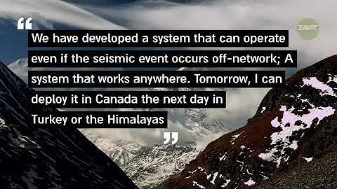 A new approach to earthquake early warning: SeismicAi