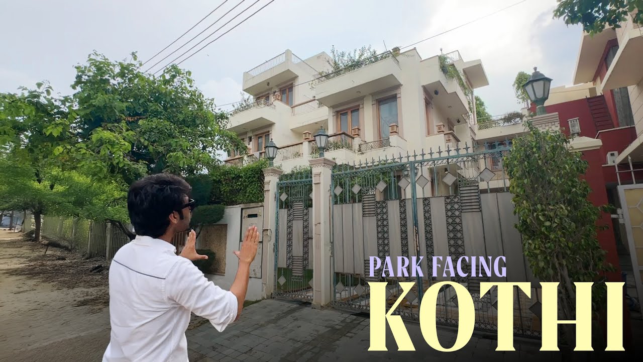 Exclusive Park Facing Kothi In Gurgaon | 500 Sq Yards | 6 BHK