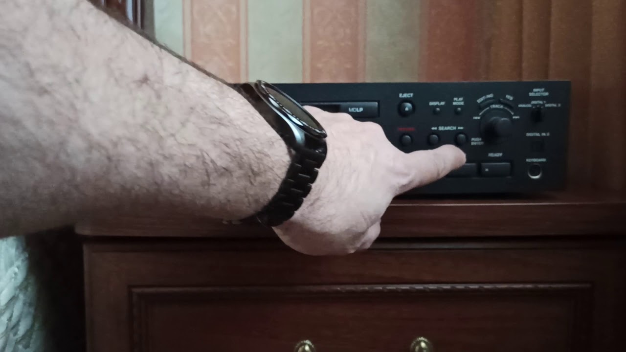 Minidisc deck tascam md 350