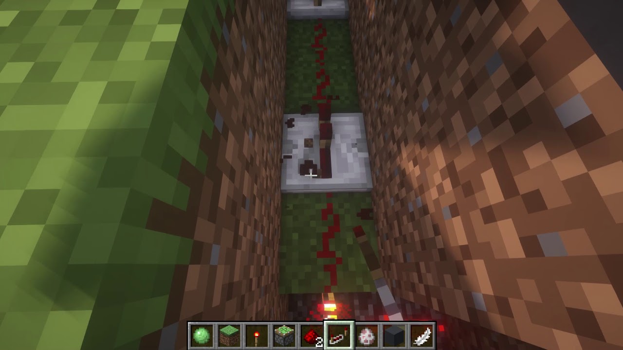 How to make redstone door minecraft YouTube