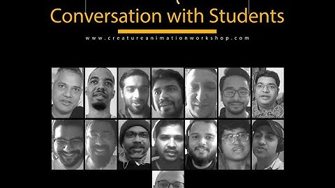 creatureanimationworkshop CAW Students interview promo.