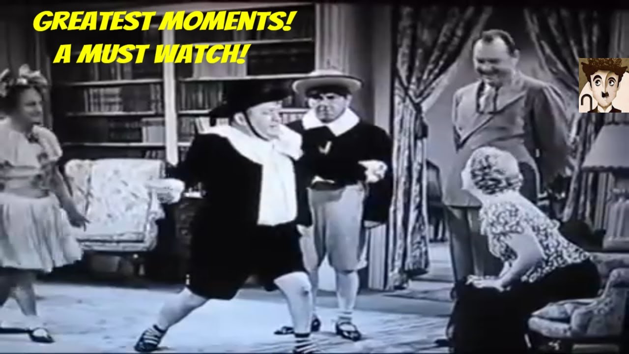 Greatest Moments (Three Stooges Full Episodes)(The Three stooges full episodes)(moe) Comedy