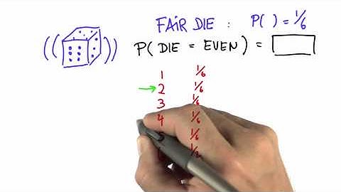 Even Roll Solution - Intro to Statistics