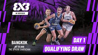 LIVE 🔴 FIBA 3x3 Women's Series Bangkok Stop 2026 | Qualifying Draw | #3x3basketball