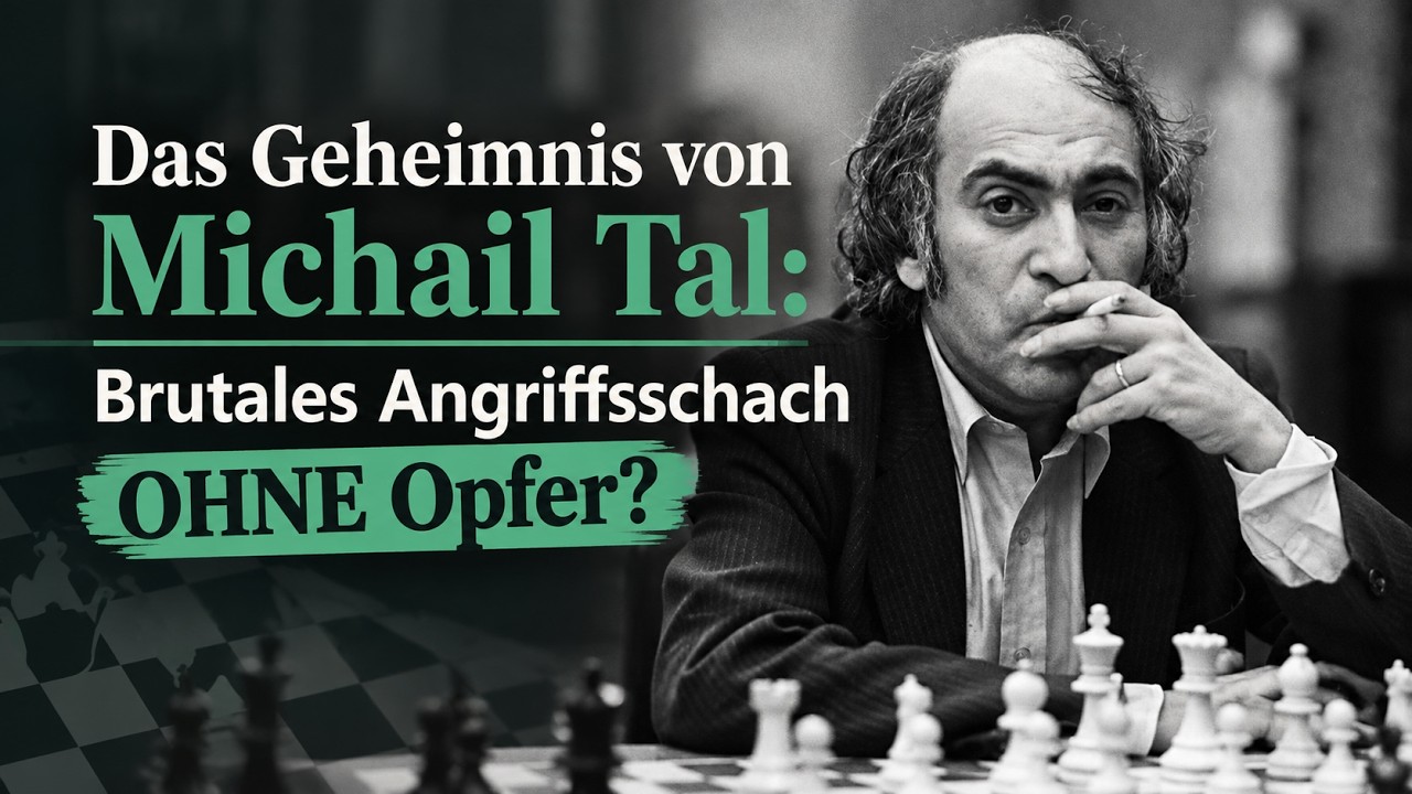 Lerne angreifen wie Michail Tal: 5 Regeln, die deine Gegner zerstören