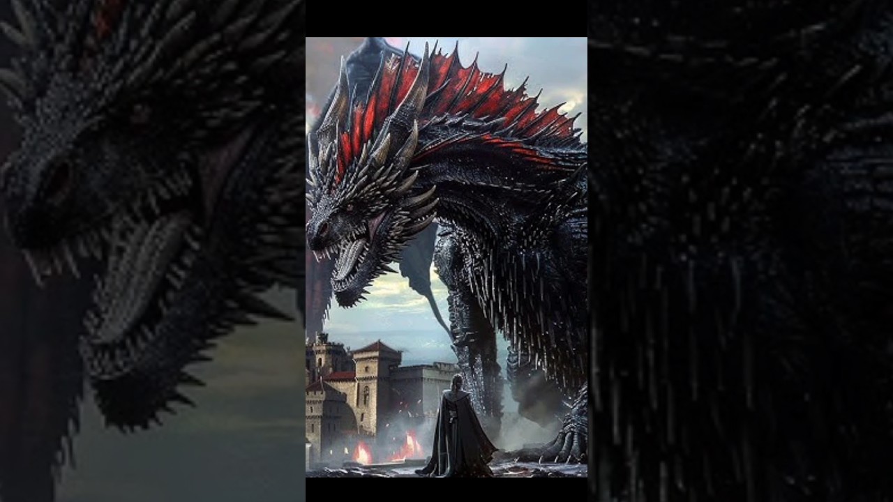 Who is Balerion? #houseofthedragon #gameofthrones #balerion #dragon #targaryen #largestdragon