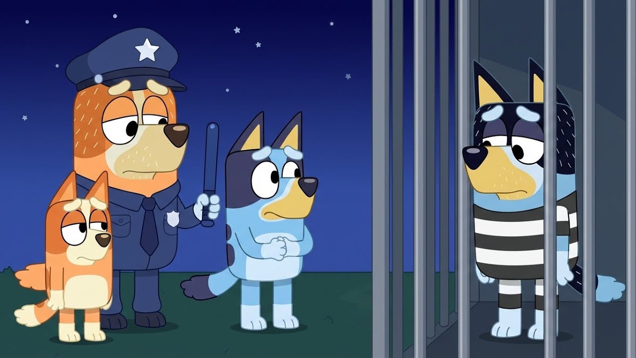 What Happened?! Police Bluey Cracks The Case Of The Missing Treats 🐾👮‍♂ ...