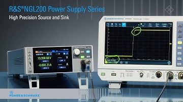 Rohde & Schwarz NGL200  Netzgerät mit kurzer Erholzeit & hoher Auflösung