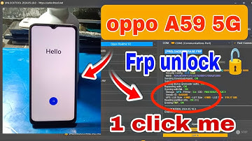 oppo A59 5G frp unlock 🔓 Unlocktool || Unlocktool tutorial video || oppo mobile frp unlock 🔓