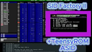 SID Factory II via ASID to TeensyROM/C64 Net Worth