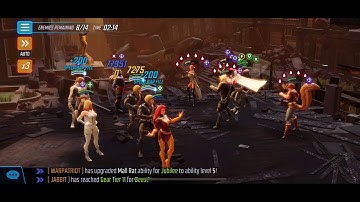 One-shot Doom Raid Mutant Boss with *three* Dad Bros.  Mostly Auto.