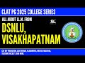 LLM from DSNLU Visakhapatnam | DSNLU LLM Cutoff, Placement, Specializations | CLAT PG Preference