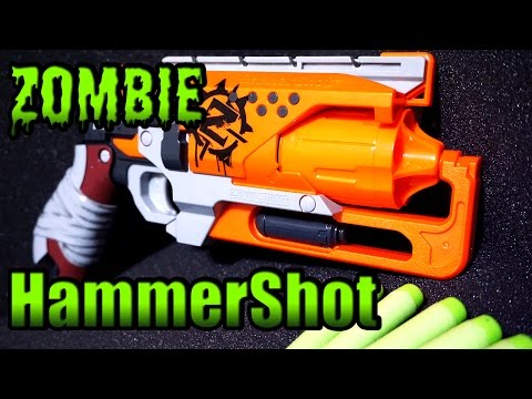 ナーフ NerfHammershot ゾンビストライクハンマーショット NERF】ゾンビストライク ハンマーショット 開封&紹介!! N-Strike