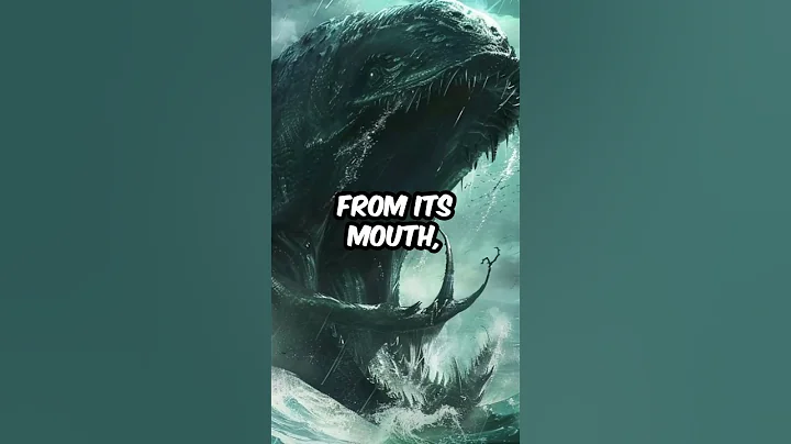 What the Leviathan from the Bible looks like  #bible #jesus #leviathan