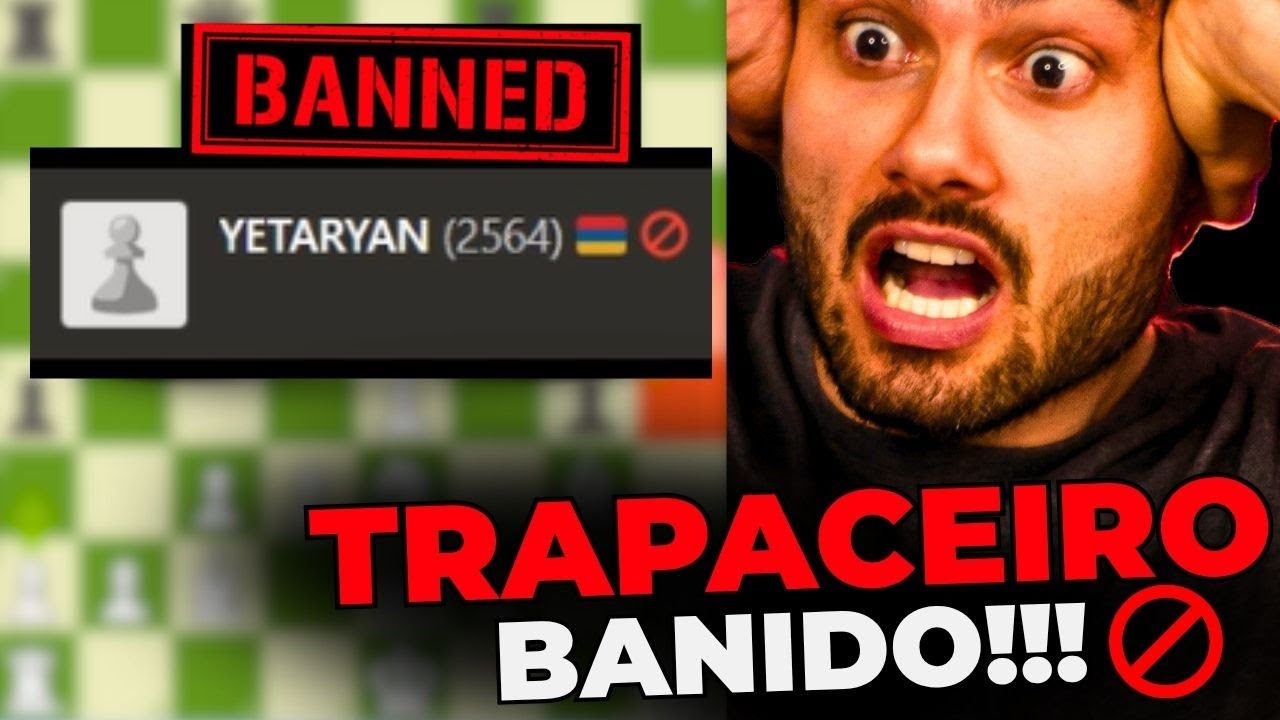Esse TRAPACEIRO BANIDO me fez entrar em TILT total!! Rumo ao TOP10 do MUNDO no chess.com!