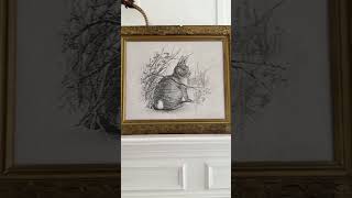 VINTAGE BUNNY PRINTABLE ART 🐇