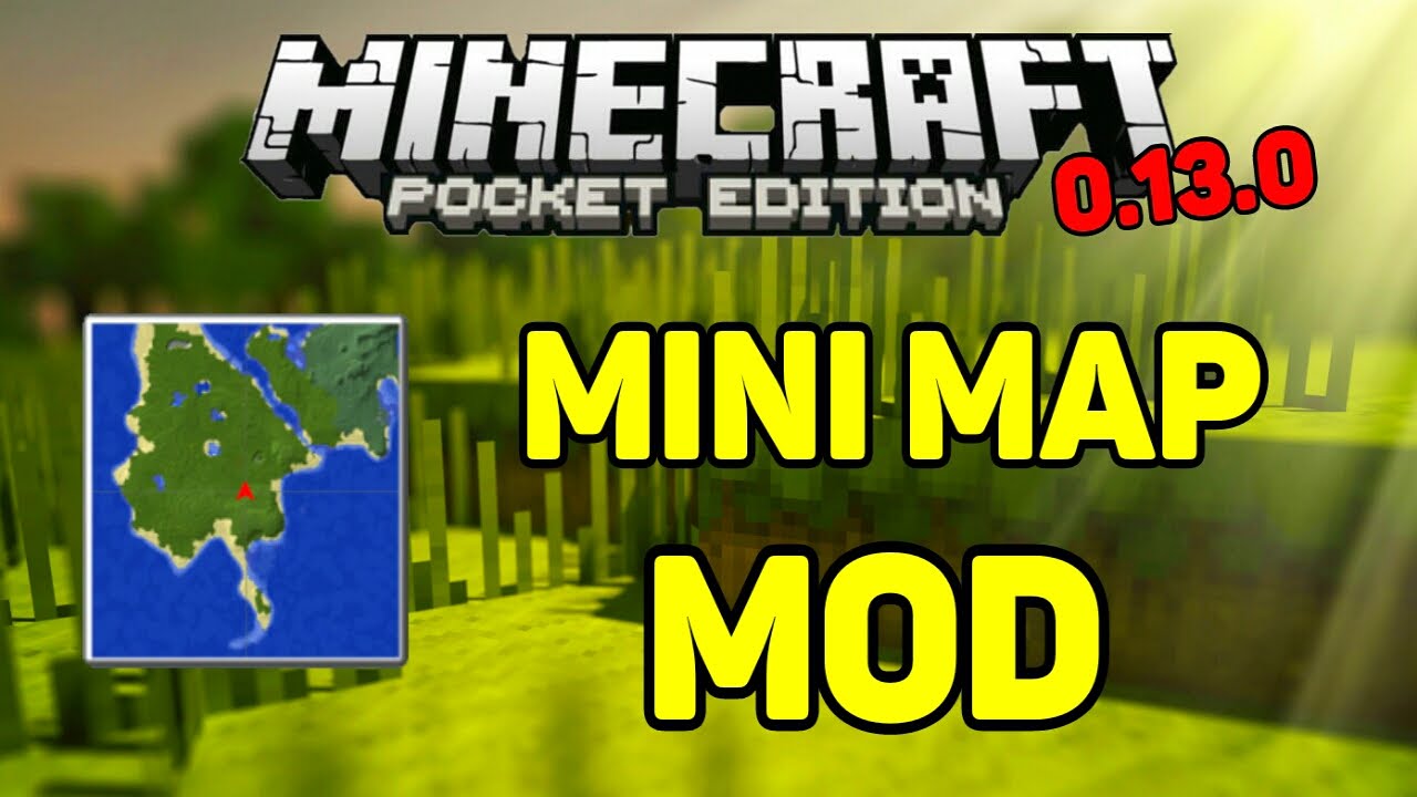 Minecraft PE 0.13.0 - [ MOD ] Minimap . - YouTube