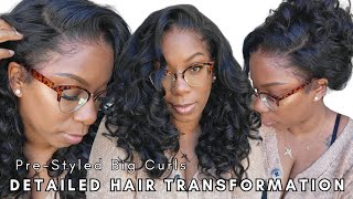 *New* NO DROP Curls! Pre-Styled Human Hair Wig *HOW TO Shape Curls* & Lace Melt Hairline RPGHair