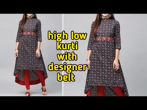 Top more than 215 high low umbrella kurti cutting latest