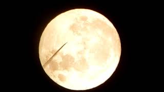 Plane Flying Across the Moon! 11th August 2022 Supermoon by Muon Ray 699 views 1 year ago 17 seconds