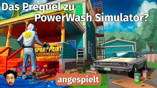 Statt Waschen jetzt sprayen | Spray Paint Simulator im Ersteindruck screenshot 4