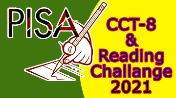 PISA CCT-8 EXAM  and Reading Challenge on PISA portal Using student login Tutorial 2021